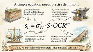 SHANSEP Explained: Predicting Undrained Clay Strength from Stress History