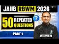 JAIIB RBWM Important Questions 2026 | JAIIB RBWM Important Topics MCQ & PYQ | JAIIB May 2026