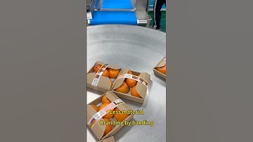 Less material more environmental banding with positioning pack