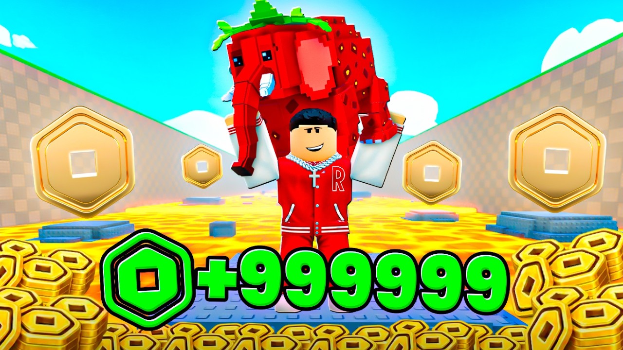 Tive que usar ROBUX INFINITO no Fuja da Lava para Brainrots