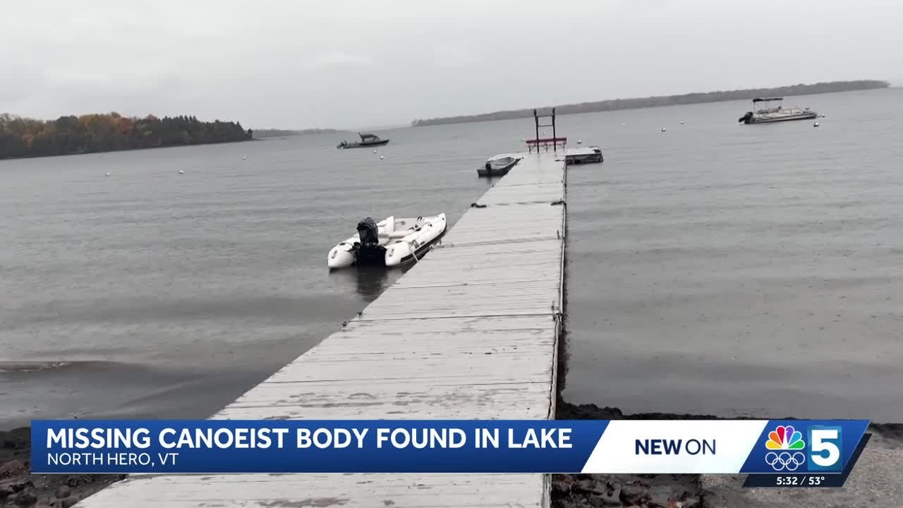 Body located in Lake Champlain after canoe capsizes in North Hero ...