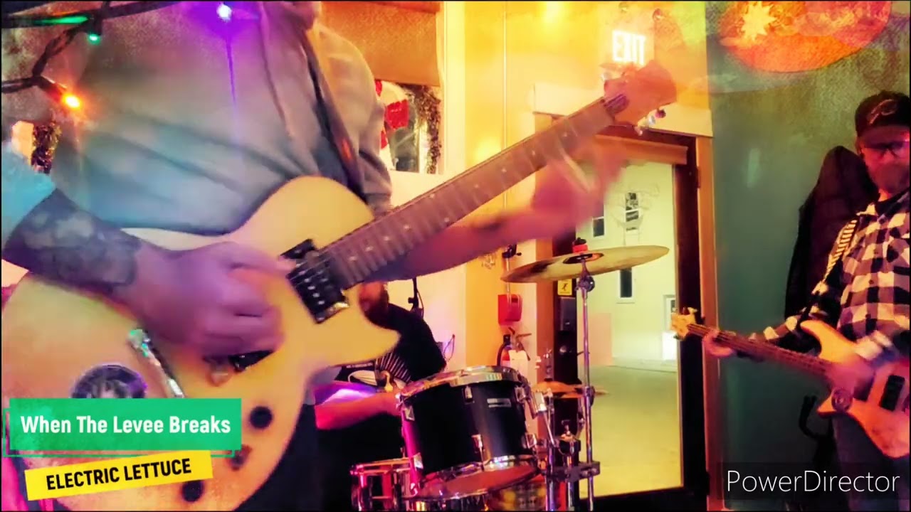 ELECTRIC LETTUCE - When The Levee Breaks by Led Zeppelin LIVE at Utopia Lounge