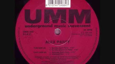 Alex Party - Alex Party (Saturday Night Party) (1993)