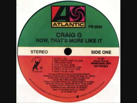 Craig G — Craig G - Now, That's More Like It - Ripped To Streads - 1991 - LP