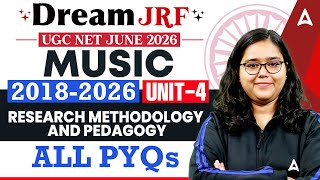 UGC NET Music Unit 4 | UGC NET Music Research Methodology And Pedagogy By Deepa Mam