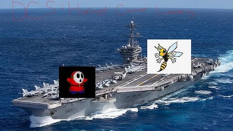 DCS World - F/A-18C Carrier Landing Practice