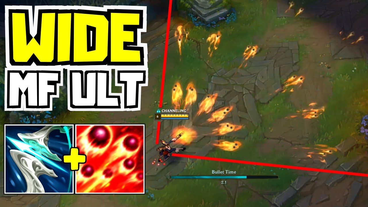 WIDE Miss Fortune Ult Is Perfectly Normal and Legit [Galeforce] League of Legends (Season 11