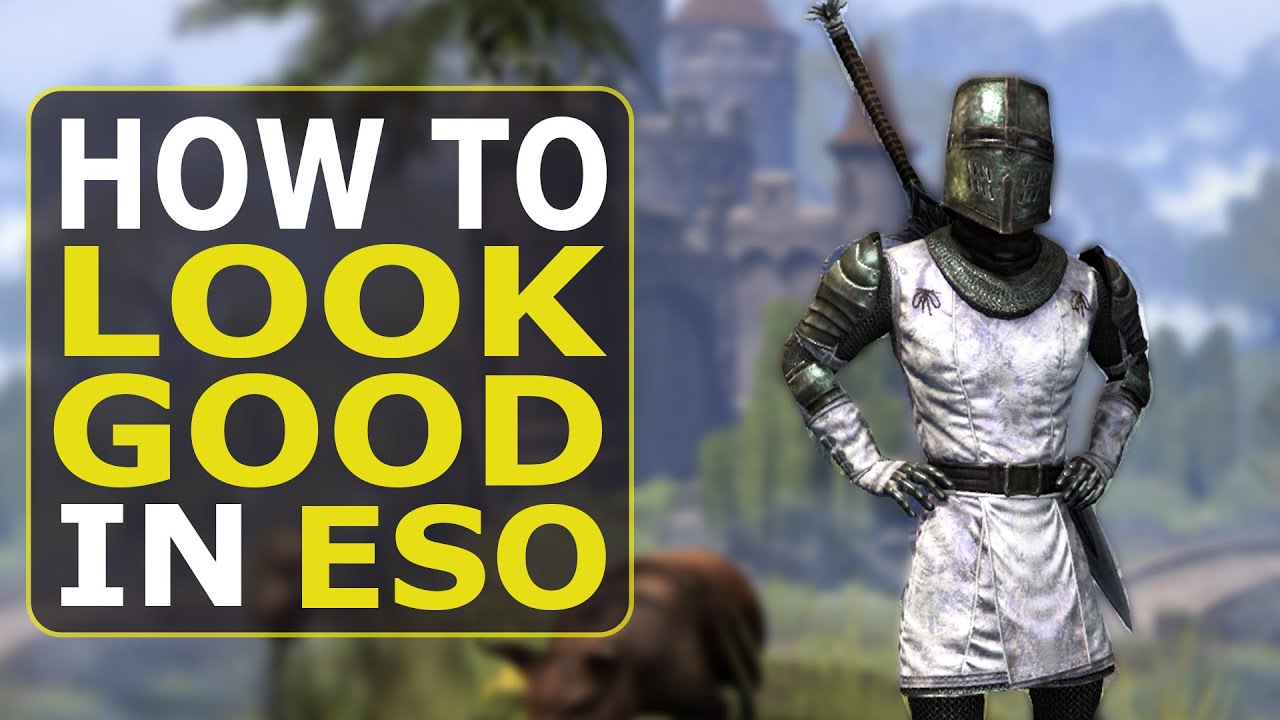 How to look GOOD in ESO ESO Top 5 Fashion of December YouTube