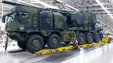 Inside Secret German Factory Producing Massive Armored Trucks | MAN Plant Tour