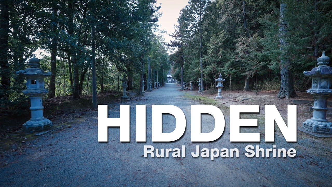 A Quiet Shrine in Rural Japan — Clear Air, Gravel Paths and a Well-Kept Silence | POV 4K