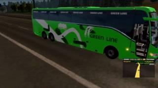 Grand Release of Volvo B12r BD skin in ETS 2 screenshot 5