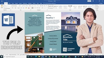 How to make tri fold brochure  in Microsoft word ?