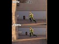 60Hz vs 240 Hz Valorant #valorant#gaming #fps