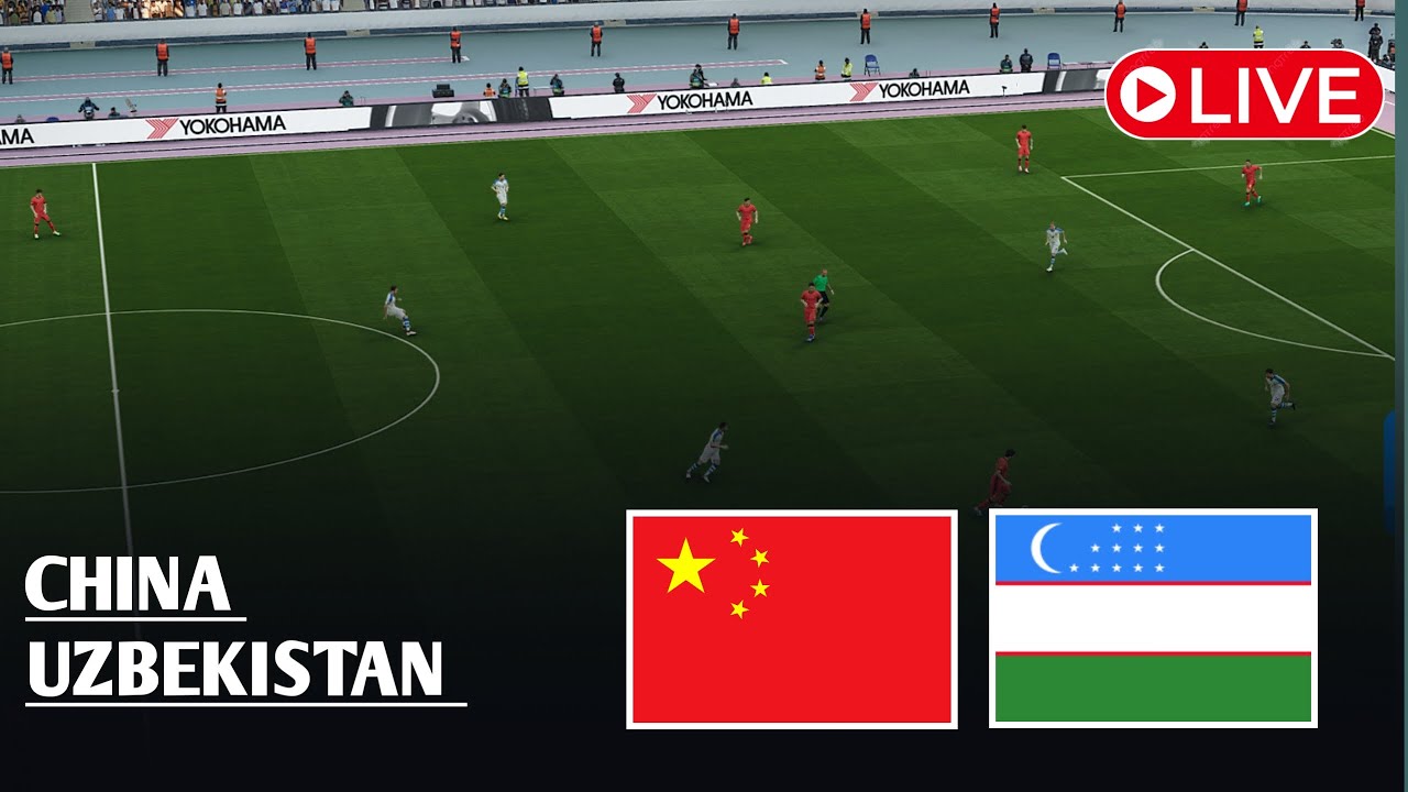 Узбекистан U23 против Китая U23 | Чемпионат АФК U23 2026 | Смотрите игровой процесс efootball