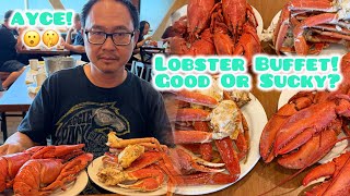THE BEST ALL YOU CAN EAT LOBSTER CRAB BUFFET KOTO BUFFET INSIDE RED HAWK CASINO IN NORTHERN CA