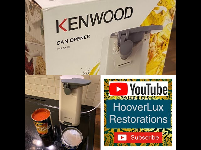 Kenwood Can Opener Review - YouTube