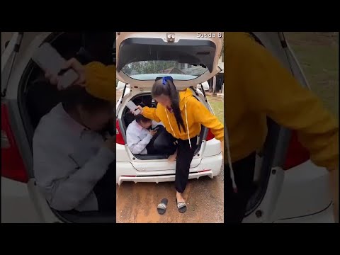 People Pile Out of Compact Car || ViralHog