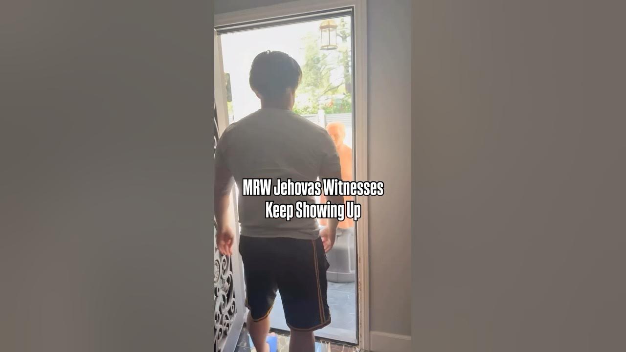 ME WHEN JEHOVAS WITNESSES PULL UP #shorts #comedy #witnesses #