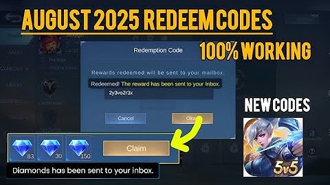 How to Redeem code in Mobile Legends (Easy method) /100% Legit | MLBB