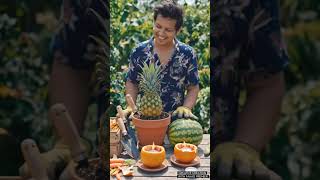 From Kitchen Scraps to a MAGIC Garden! (Zero Waste DIY) ♻️✨ #watermelon