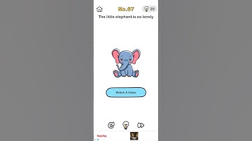 THE LITTLE ELEPHANT IS SO LONELY