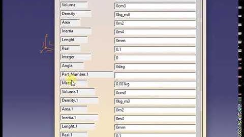 CATIA - Added properties