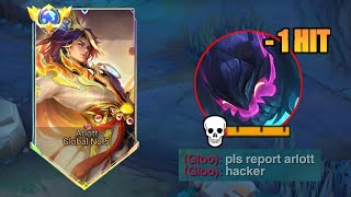 BYE BYE GLOO!!👋💀 - Bro got humbled by this Illegal Arlott Build! (exposed) 