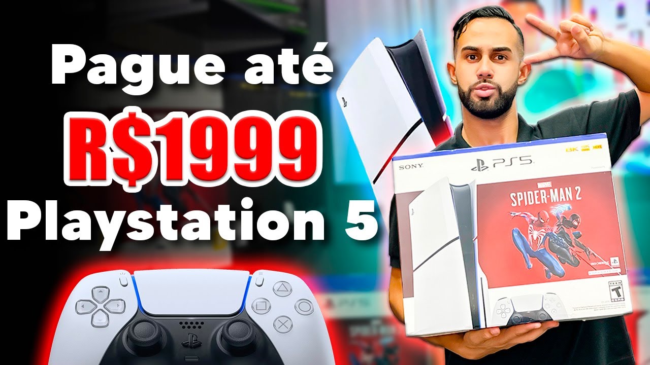 PLAYSTATION 5 POR MENOS DE R$2000!? MEGA PROMOÇÃO DE PS5, PS4