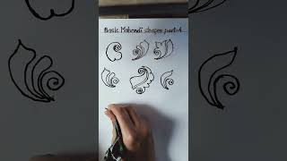 Basic shapes part-4 #shorts #shortsfeed #youtubeshorts #mehendidesign #basicmehndi #basicshapes