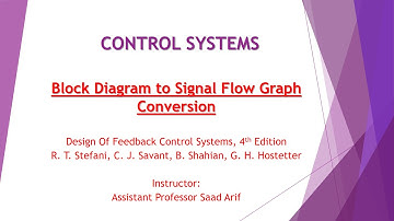 Construction of Signal Flow Graph from Block Diagram