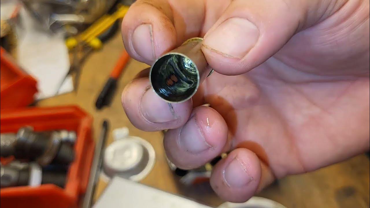 Crusty old 5070 brass Cleaning. YouTube