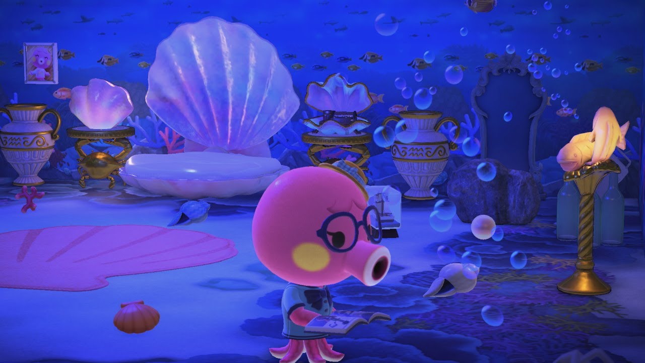 Marina's Underwater Palace! (ACNH Happy Home Paradise DLC) YouTube