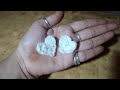 Cute White Crochet Heart For Beginners #shorts #crochetheart #cutedesign #crochettutorial #crochet