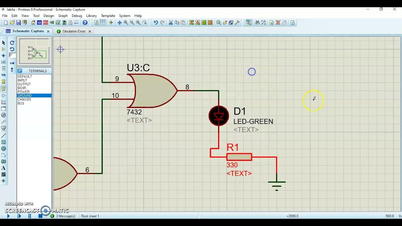 41 Multiplexer (MUX) design using Proteus [Malay explanation] YouTube