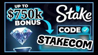 Stake a new promo code: stakecom with a bonus up to $750k to activate the offer wager $250k only 💪