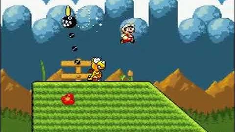 SMW Custom Level - Land of Plateau