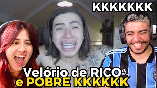 Whindersson Nunes Velório De Rico E Velório De Pobre React