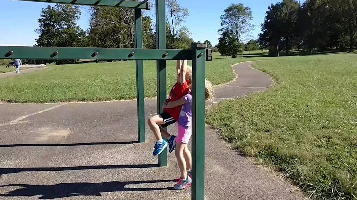 Lucia and Owen at the Park