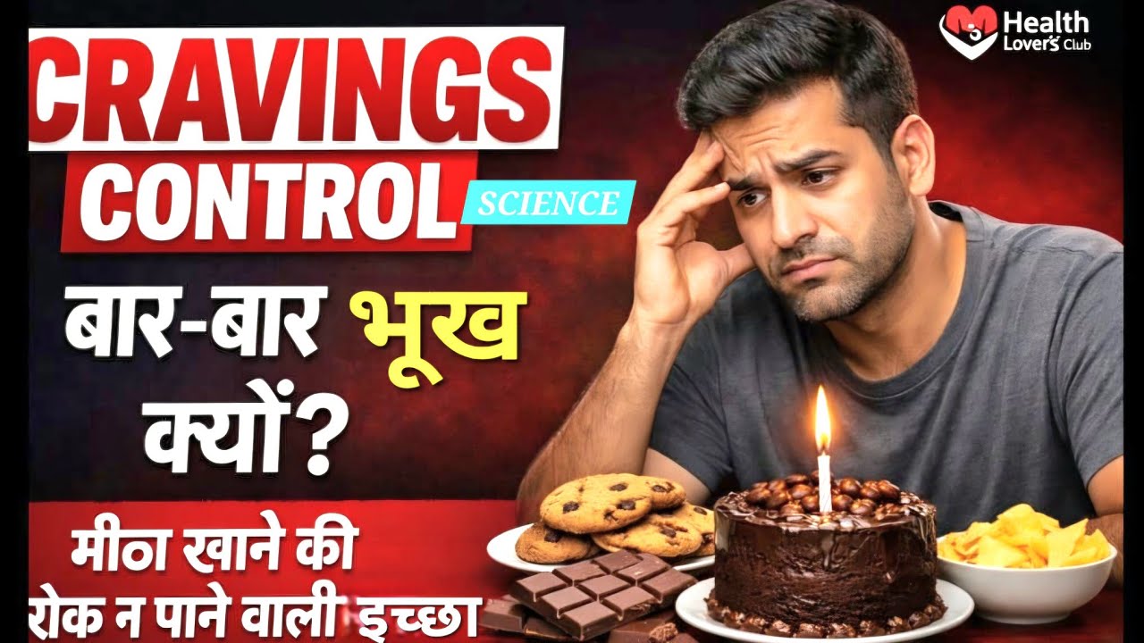“Cravings Control Science | बार-बार भूख और मीठा खाने की इच्छा क्यों होती है?”