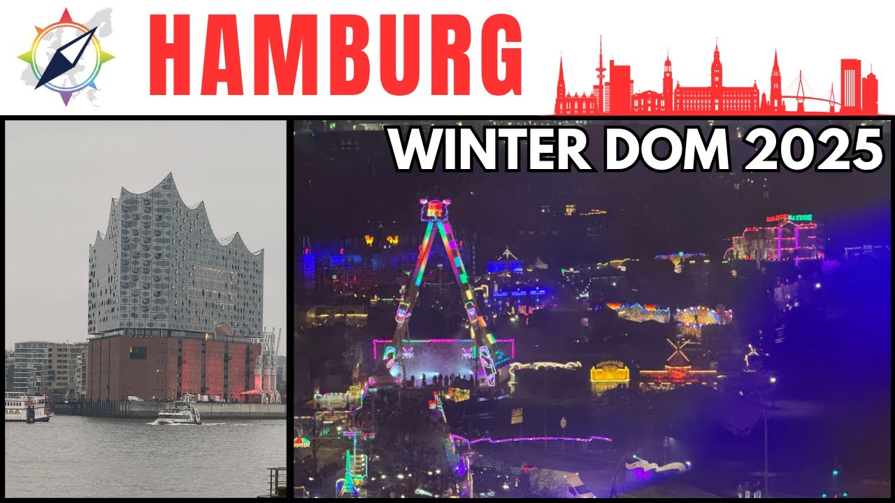 Eröffnungsabend am Winter-DOM Hamburg 2025 – Lichter, Jahrmarkt & Speicherstadt
