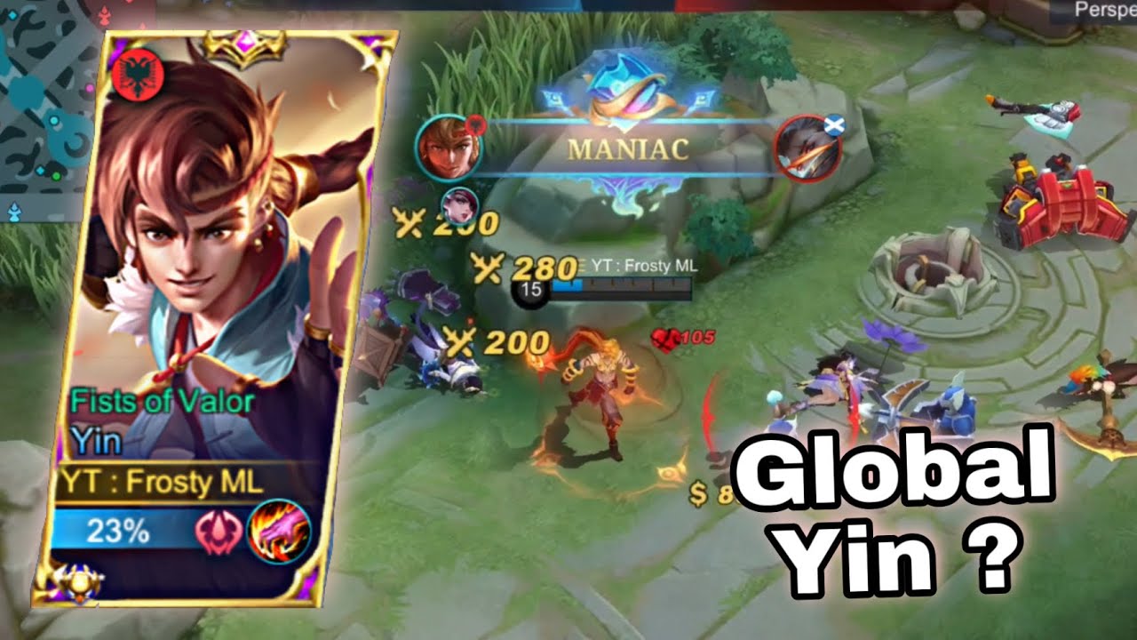 NEW HERO YIN JUNGLE IS OP ! | MOBILE LEGENDS YIN GAMEPLAY