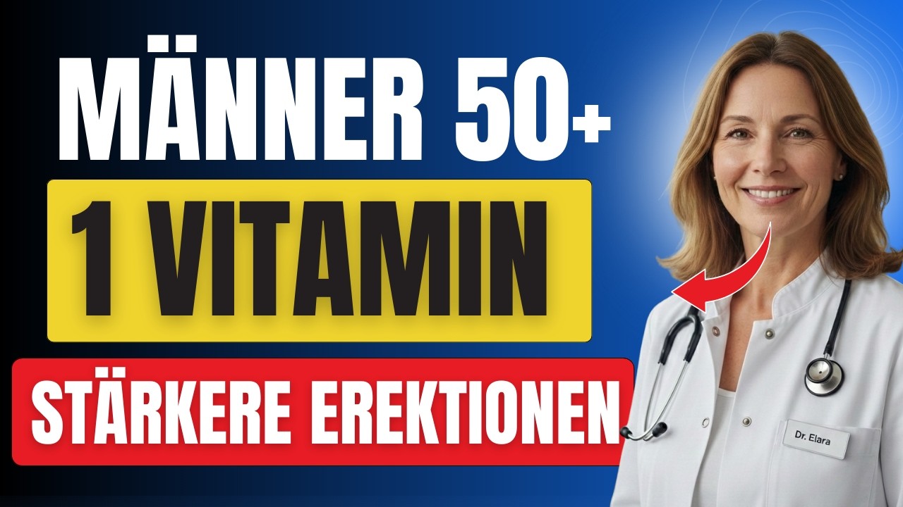 1 Vitamin vor dem Schlafen für feste Erektionen & mehr Energie | Dr Elara