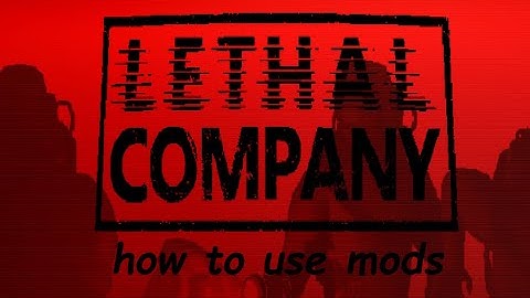 mods for Lethal company through mod manager thunderstorm