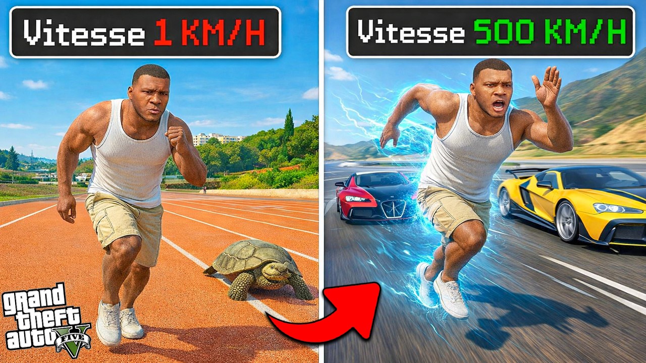 AMÉLIORER FRANKLIN pour qu'il Devienne L'HOMME LE PLUS RAPIDE de GTA 5 | GTA 5 Mods