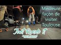 On teste la rando roller roulez rose  toulouse et on sclate