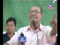 संघीय समाजवादी फोरम नेपालको घोषण पत्र प्रस्तुत गर्दै सह अध्यक्ष राजेन्द्र श्रेष्ठ