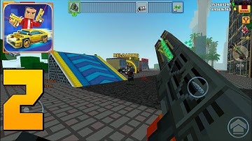 Block City Wars - Gameplay Walkthrough Part 2 - Railgun (IOS / ANDROID)