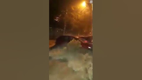 Vídeo mostra efeito das chuvas no Rio de Janeiro