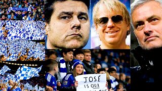 POCHETTINO vs CHELSEA FANS + José Mourinho responds to Chelsea fans calling for his return.