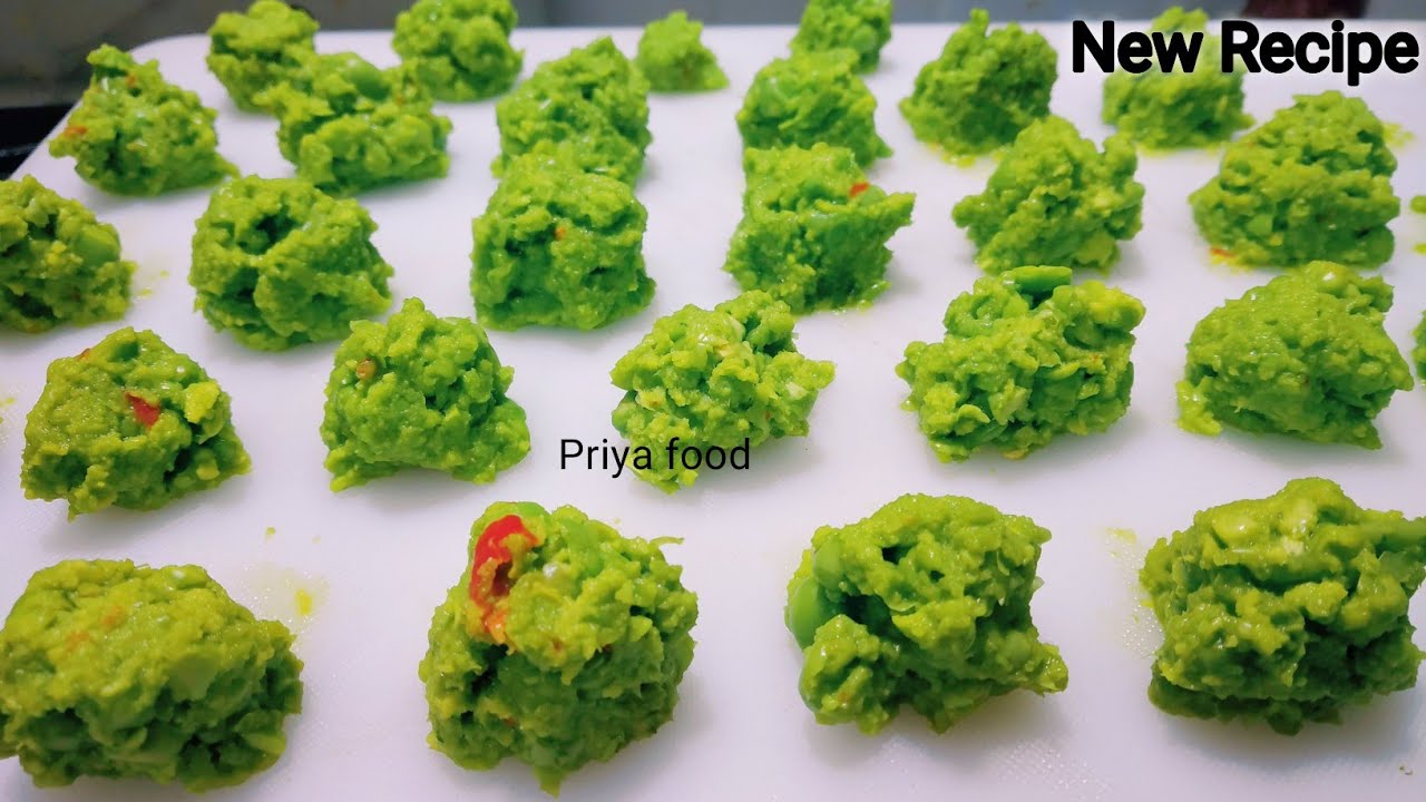 यूपी स्टाइल मटर की बड़ी | Matar ki Badi | Matar ki badiyan | Badi recipe | हरे मटर की बड़ी